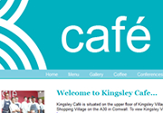 Kingsley Cafe website 2010 Kingsley Cafe website
