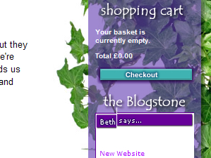 Rainbow Spirit - Crystal Shop. Website design by the Drawing Board Cornwall