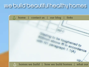 Graphical website to demonstrate Tymba Frame Systems environmentally friendly homes. Website designed by the Drawing Board, a marketing and communications company based in Cornwall